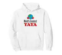 La più Grande Nonna Greca Yaya del Mondo Felpa con Cappuccio