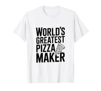 La più Grande Pizza Maker del Mondo Cucina Divertente Maglietta