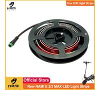 La più recente fascia luminosa a LED di aggiornamento NAMI E 2 MAX La più recente striscia luminosa a LED NAMI BURN E 3 Max senza funzione di segnale di svolta Striscia luminosa a LED decorativa per