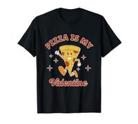 La Pizza è Il Mio Fidanzato o mia Fidanzata retrò Vintage Maglietta