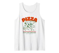 La Pizza è Il Mio linguaggio d Amore (Dichiarazione di Cibo divertent Canotta
