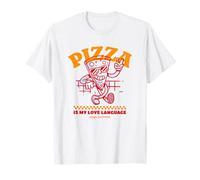 La Pizza è Il Mio linguaggio d Amore (Dichiarazione di Cibo divertent Maglietta