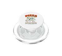 La pizza è il mio linguaggio d"amore (Dichiarazione di cibo divertent PopSockets PopGrip per MagSafe