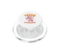 La pizza è il mio linguaggio d"amore (Dichiarazione di cibo divertent PopSockets PopGrip per MagSafe