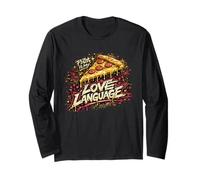 La Pizza E Il Mio Linguaggio Dellamore Maglia a Manica