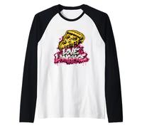 La Pizza E Il Mio Linguaggio Dellamore Maglia con Maniche Raglan