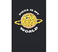 La pizza è il mio mondo Quaderno: pizza Taccuino A5 quadretti Quaderno Schizzi Blocco note gli amanti della pizza l'agenda Regaloadolescente Libretto - a quadretti