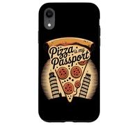 La pizza è il mio passaporto Cibo italiano Viaggi Amore Custodia per iPhone XR