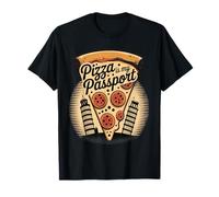 La Pizza è Il Mio passaporto Cibo Italiano Viaggi Amore Maglietta