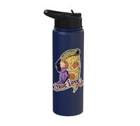 La pizza è il mio vero amore Stainless Steel Insulated Water Bottle