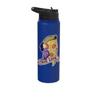 La pizza è il mio vero amore Stainless Steel Insulated Water Bottle