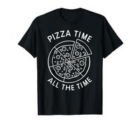 La Pizza È Sempre Il Momento Giusto Maglietta