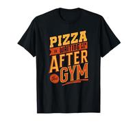 La pizza mi sta aspettando dopo la palestra divertente Maglietta