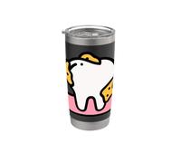 La placca è un batterio della carie dentale Whack Bicchiere termico in acciaio inox doppia parete
