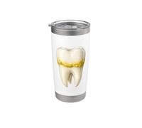 La placca è un batterio della carie dentale Whack Bicchiere termico in acciaio inox doppia parete
