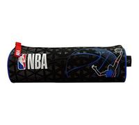 La Plume Dorée Astuccio Rotondo NBA Unisex Bambino, Nero