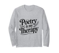 La Poesia è la mia Terapia Maglia a Manica
