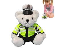 La polizia veste l'orsacchiotto - Politiche Dress Teddy's Bear peluche,Le politiche morbide e farcite vestono il giocattolo della peluche, l'orso decorativo della peluche, per i regali di di Natale di