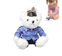 La polizia veste l'orsacchiotto,Politiche Teddy's Bears Animali di peluche | Simpatico orsacchiotto morbido di peluche, orso di peluche decorativo, regali di compleanno a di Natale per bambine