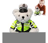 La polizia veste l'orsacchiotto, Politiche Teddy's Bears Animali di peluche, Simpatico orsetto di peluche con abito di polizia rimovibile, orsacchiotto di per regali di compleanno a di Natale