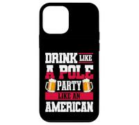 La Polonia beve come un partito polacco come un americano Custodia per iPhone 12 mini