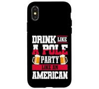 La Polonia beve come un partito polacco come un americano Custodia per iPhone X/XS