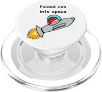 La Polonia può entrare nello spazio Felice Polandball Meme PopSockets PopGrip per MagSafe