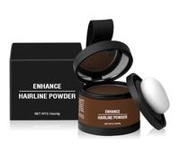La polvere per radici e l'attaccatura dei capelli sono durevoli, antivento e impermeabili e sono adatte per uomini e donne con capelli sottili e capelli alti (grigio-marrone, M)
