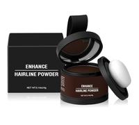 La polvere per radici e l'attaccatura dei capelli sono resistenti, antivento e impermeabili e sono adatte per uomini e donne con capelli sottili e capelli alti (marrone scuro, M)