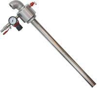 La Pompa Pneumatica di Trasferimento Dell'olio del Tamburo, con Il Manometro dell'Aria E La Valvola di Sicurezza, può Trasportare Diesel, Acqua, Olio Motore, Olio Idraulico, Olio per Ingran