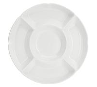 La Porcellana Bianca - Antipastiera Rotonda a 5 scomparti Ø35,5 cm Convivio