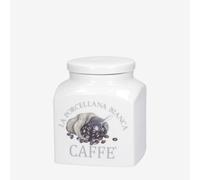 La Porcellana Bianca, Barattolo per Caffè da Cucina in Porcellana Decorata, Linea Conserva, Capienza 1.1L