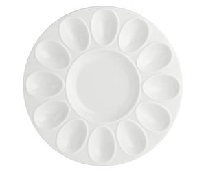 La Porcellana Bianca - Convivio Egg Plate 10,5 GB, Nylon/a