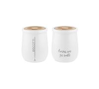 La Porcellana Bianca Barattolo Biscotti con tappo "Gli Onesti" 2,45L