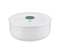 LA PORCELLANA BIANCA - Intavola Ciotola con Coperchio Fiocchi Gift Box, Porcellana e Silicone