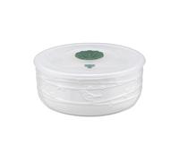 LA PORCELLANA BIANCA - Intavola Ciotola con Coperchio Uccellini Gift Box, Porcellana e Silicone