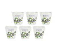 LA PORCELLANA BIANCA Liquorelli Set 6 Bicchierino Shot Liquorino Mirto 75ml Porc