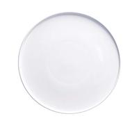 La Porcellana Bianca - Piatti Set da 2 Pezzi - Arredo Casa, Cucina - Linea Essenziale Gourmet - Idea Regalo - New Bone China - Ø 32; h1,9 cm