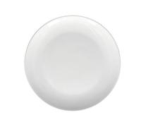 La Porcellana Bianca - Piatto Piano da 27 cm - Piatto versatile, design moderno e minimale, perfetto per ogni mise en place. Linea Essenziale