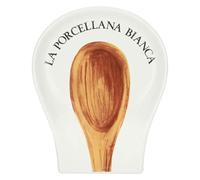LA PORCELLANA BIANCA Poggiamestolo "CONSERVA" in porcellana 17x14 cm