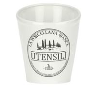 LA PORCELLANA BIANCA Conserva Porta Utensili 18cm Bianco Porcellana