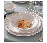 La Porcellana Bianca Servizio di piatti con gocce da 6 "Romeo" 18 pezzi