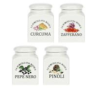 La Porcellana Bianca Conserva - Barattolini Spezie - mix 1