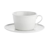 LA PORCELLANA BIANCA - Bosco Set 6 Pezzi Tazza Tè The c/Piattino 180ml