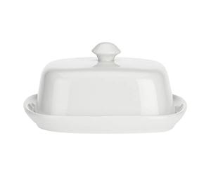 La Porcellana Bianca - terrina COV. Burriera cm 12 x 9,5 GB, Bianco