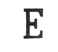 la porta sul muro, Numeri civici e lettere in metallo marrone chiaro, 8 cm, confezione da 1(E)