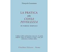 LIBRO LA PRATICA DELLA CONSAPEVOLEZZA IN PAROLE SEMPLICI HENEPOLA GUNARATANA