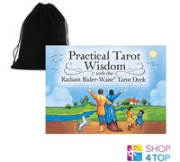 La Pratico Tarocchi Saggezza Con Radiant Rider Waite Mappe Deck US Spiele Tasc