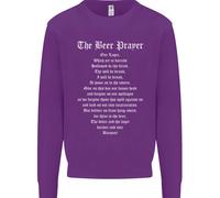 La Preghiera Della Birra Divertente Sweatshirt Uomo