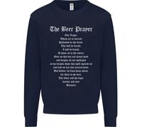 La Preghiera Della Birra Divertente Sweatshirt Uomo